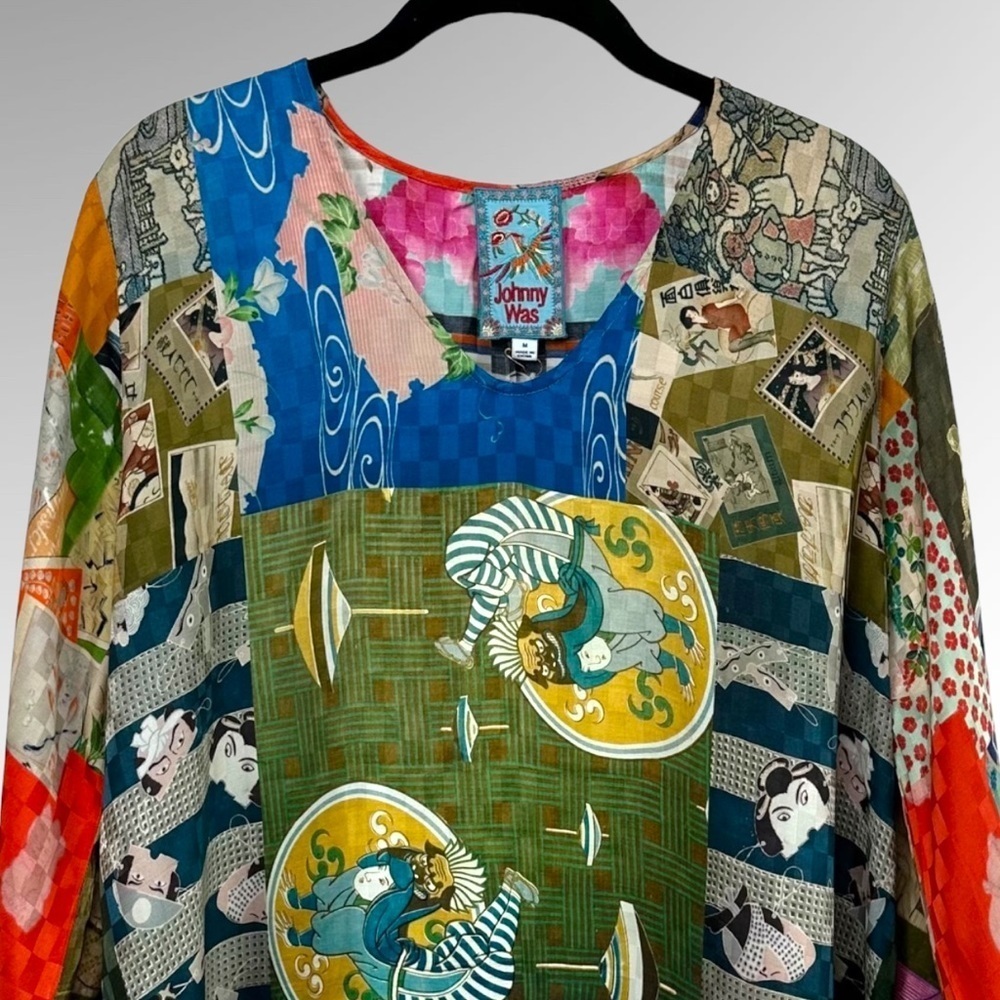 Johnny Was Samatha Blouse Size M - Picture 3 of 6